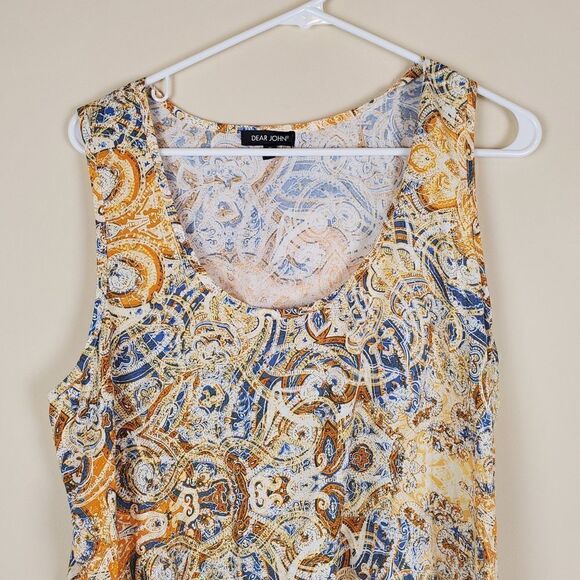 Dear John Paisley Boho Keilani Tank Top - Picture 2 of 6